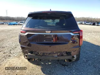 2020 Cadillac XT6 FWD Premium Luxury with VIN 1GYKPERS2LZ235113, listed as a Copart auction lot 87090074 with 43,358 mi miles and Salvage Title. Bid and sale history available at carsss.com. Image 6.