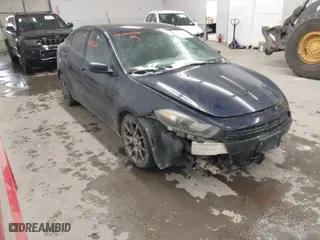 2014 Dodge Dart SXT with VIN 1C3CDFBB0ED860214, listed as a IAAI auction lot 41606226 with 162,241 mi miles. Bid and sale history available at carsss.com. Image 1.