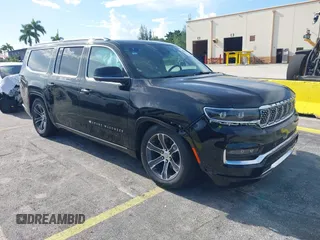 2024 Jeep Grand Wagoneer z VIN 1C4SJSEP9RS111476, wystawiony jako IAAI lot #42707188 z przebiegiem 39 000 mil mil oraz . Historia ofert i sprzedaży dostępna na DreamBid. Obrazek 1.