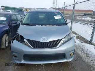 2013 Toyota Sienna SE with VIN 5TDXK3DC0DS354540, listed as a IAAI auction lot 41445501 with 238,814 mi miles and . Bid and sale history available at DreamBid. Image 12.