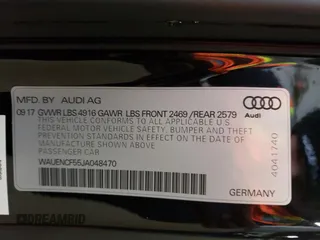 2018 Audi A5 Sportback Premium Plus with VIN WAUENCF55JA048470, listed as a Copart auction lot 80514833 with 53,246 mi miles. Bid and sale history available at carsss.com. Image 12.