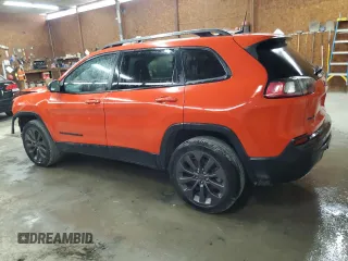 2021 Jeep Cherokee 80th Anniversary with VIN 1C4PJMMN4MD142410, listed as a Copart auction lot 62061165 with 81,453 mi miles and Salvage title. Bid and sale history available at DreamBid. Image 2.
