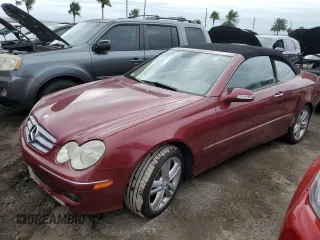 2008 Mercedes-Benz CLK 350 with VIN WDBTK56F58F236487, listed as a Copart auction lot 74986464 with Not Provided miles and Salvage Title. Bid and sale history available at DreamBid. Image 1.