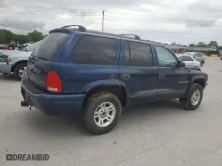 2001 Dodge Durango with VIN 1B4HS28N21F644345, listed as a Copart auction lot 54631835 with 0 mi miles and Clean Title. Bid and sale history available at carsss.com. Image 3.
