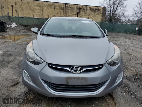 2012 Hyundai Elantra GLS with VIN KMHDH4AE2CU433033, listed as a Copart auction lot 44430105 with 121,763 mi miles and Clean Title. Bid and sale history available at carsss.com. Image 5.