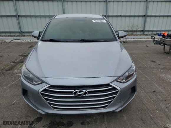 2017 Hyundai Elantra SE with VIN 5NPD84LF9HH042098, listed as a Copart auction lot 86023534 with 0 mi miles and Salvage Title. Bid and sale history available at carsss.com. Image 5.