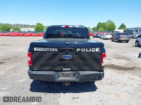 2018 Ford F-150 XL with VIN 1FTEW1E56JFC03505, listed as a IAAI auction lot 42076180 with 25,691 mi miles and . Bid and sale history available at carsss.com. Image 17.
