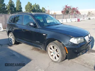 2010 BMW X3 xDrive30i with VIN WBXPC9C41AWJ39788, listed as a IAAI auction lot 41014468 with 181,636 mi miles. Bid and sale history available at carsss.com. Image 1.