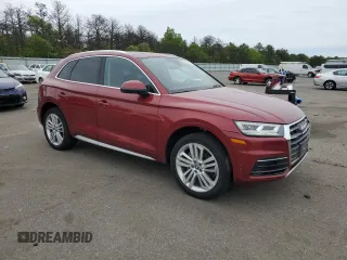 2018 Audi Q5 Premium Plus z VIN WA1BNAFY4J2097118, wystawiony jako Copart lot #58168685 z przebiegiem 39 385 mil mil oraz Tytuł czysty. Historia ofert i sprzedaży dostępna na DreamBid. Obrazek 4.
