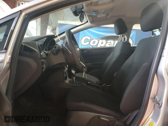 2017 Ford Fiesta SE with VIN 3FADP4BJ3HM128550, listed as a Copart auction lot 55759505 with 53,763 mi miles and Clean Title. Bid and sale history available at DreamBid. Image 7.