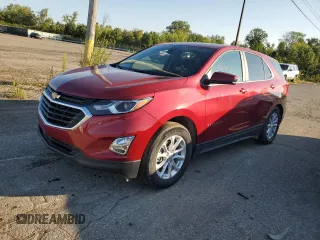 2021 Chevrolet Equinox LT with VIN 3GNAXKEVXML341566, listed as a Copart auction lot 72291274 with 25,266 mi miles and Clean Title. Bid and sale history available at DreamBid. Image 1.