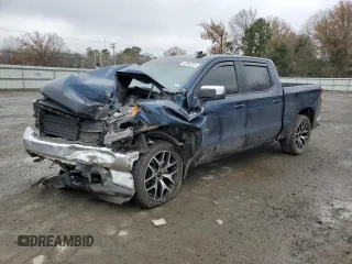 2021 Chevrolet Silverado 1500 LT with VIN 3GCUYDED6MG379844, listed as a Copart auction lot 42986335 with 86,118 mi miles and Salvage Title. Bid and sale history available at carsss.com. Image 1.