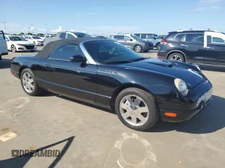 2002 Ford Thunderbird Hardtop Premium z VIN 1FAHP60A52Y122437, wystawiony jako Copart lot #73883244 z przebiegiem Nie podano mil oraz Nie do naprawy • Non repairable. Historia ofert i sprzedaży dostępna na DreamBid. Obrazek 4.