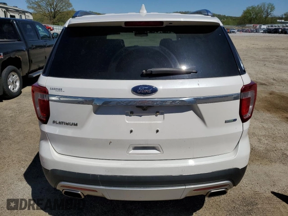 2017 Ford Explorer Platinum с VIN 1FM5K8HT6HGE20535, выставлен на аукционе Copart как лот 56031005 с пробегом 157 659 миль миль и Чистый • Clean title. История ставок и продаж доступна на DreamBid. Изображение 6.