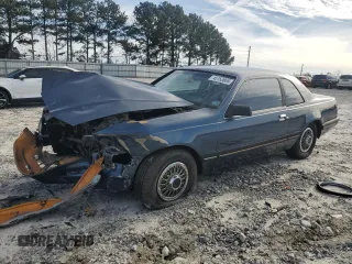 1987 Ford Thunderbird with VIN 1FABP6034HH188123, listed as a Copart auction lot 45752805 with 0 mi miles and Salvage Title. Bid and sale history available at carsss.com. Image 1.