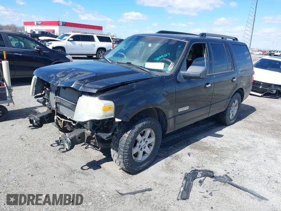 2007 Ford Expedition XLT with VIN 1FMFU165X7LA34698, listed as a IAAI auction lot 41699017 with 274,580 mi miles and . Bid and sale history available at DreamBid. Image 2.