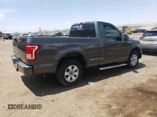 2016 Ford F-150 XL with VIN 1FTMF1C87GFA30501, listed as a Copart auction lot 60469575 with 109,017 mi miles and Salvage title. Bid and sale history available at DreamBid. Image 3.