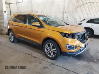 2016 Ford Edge Titanium with VIN 2FMPK4K91GBB41885, listed as a Copart auction lot 55491145 with 180,554 mi miles and Non Repairable. Bid and sale history available at DreamBid. Image 4.