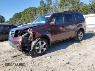 2015 Honda Pilot EX-L with VIN 5FNYF4H53FB015840, listed as a Copart auction lot 50553695 with 111,125 mi miles and Salvage Title. Bid and sale history available at carsss.com. Image 1.
