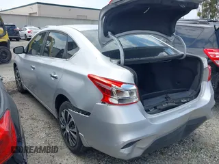 2019 Nissan Sentra S with VIN 3N1AB7AP6KY432493, listed as a IAAI auction lot 41892026 with 72,100 mi miles. Bid and sale history available at carsss.com. Image 3.