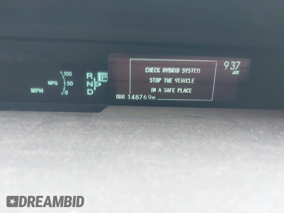 2012 Toyota Prius with VIN JTDKN3DP5C3003868, listed as a IAAI auction lot 42788584 with 148,769 mi miles and . Bid and sale history available at DreamBid. Image 7.