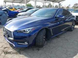 2021 Infiniti Q60 Luxe with VIN JN1EV7KK7MM411041, listed as a IAAI auction lot 42047041 with 26,562 mi miles and . Bid and sale history available at DreamBid. Image 17.