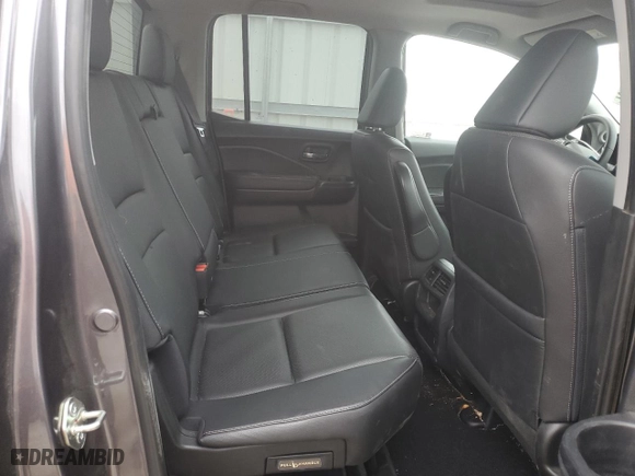 2020 Honda Ridgeline RTL-E with VIN 5FPYK3F73LB005001, listed as a Copart auction lot 86960494 with 39,714 mi miles and Salvage Title. Bid and sale history available at carsss.com. Image 10.