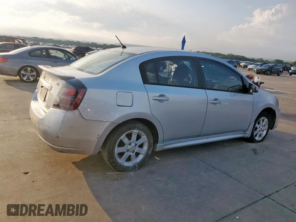 2012 Nissan Sentra S with VIN 3N1AB6AP0CL706912, listed as a Copart auction lot 59206165 with 145,906 mi miles and Salvage title. Bid and sale history available at DreamBid. Image 3.