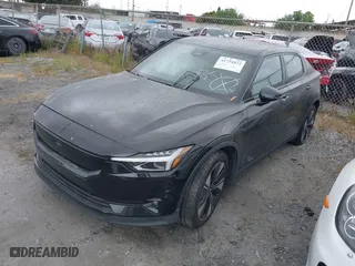 2024 Polestar 2 with VIN YSMFD3KA9RL210991, listed as a IAAI auction lot 41724972 with 18,091 mi miles. Bid and sale history available at carsss.com. Image 20.