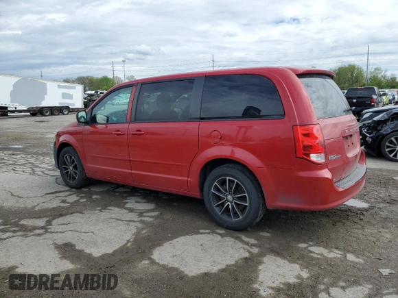 2015 Dodge Grand Caravan American Value with VIN 2C4RDGBG9FR651107, listed as a Copart auction lot 56194015 with 204,403 mi miles and Clean Title. Bid and sale history available at DreamBid. Image 2.