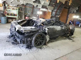 2015 Chevrolet Corvette Z06 1LZ with VIN 1G1YN2D60F5603548, listed as a Copart auction lot 76451274 with 0 mi miles and Salvage Title. Bid and sale history available at carsss.com. Image 3.