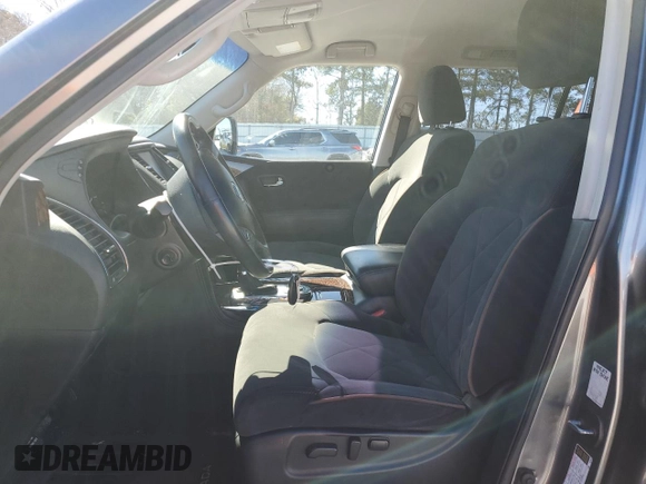 2017 Nissan Armada SV with VIN JN8AY2ND8H9008850, listed as a Copart auction lot 49379285 with 118,878 mi miles and Salvage Title. Bid and sale history available at carsss.com. Image 7.