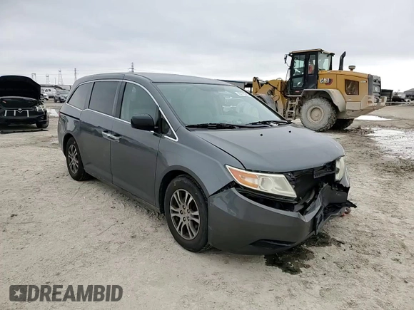 2012 Honda Odyssey EX with VIN 5FNRL5H48CB085176, listed as a Copart auction lot 45870305 with 159,009 mi miles and Salvage Title. Bid and sale history available at DreamBid. Image 11.