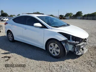 2016 Hyundai Elantra SE with VIN 5NPDH4AE8GH668797, listed as a Copart auction lot 60903675 with 99,404 mi miles and Salvage title. Bid and sale history available at DreamBid. Image 4.