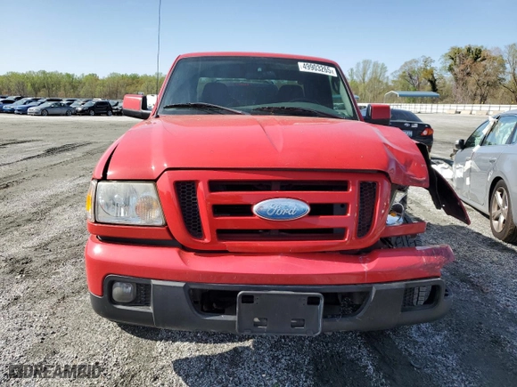 2006 Ford Ranger STX with VIN 1FTYR44E26PA41400, listed as a Copart auction lot 49903265 with 148,954 mi miles and Salvage Title. Bid and sale history available at carsss.com. Image 5.
