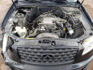 2003 Infiniti FX Options with VIN JNRBS08W83X403361, listed as a Copart auction lot 72135394 with 192,629 mi miles and Salvage Title. Bid and sale history available at DreamBid. Image 13.