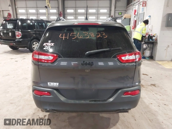 2016 Jeep Cherokee Latitude with VIN 1C4PJLCSXGW137190, listed as a IAAI auction lot 41563823 with 159,586 mi miles. Bid and sale history available at carsss.com. Image 17.