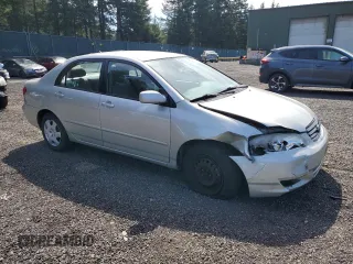 2003 Toyota Corolla CE with VIN 1NXBR32E43Z169570, listed as a Copart auction lot 52905785 with 175,487 mi miles and Salvage Title. Bid and sale history available at DreamBid. Image 4.
