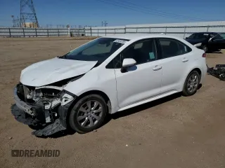 2021 Toyota Corolla LE with VIN 5YFEPMAE0MP211178, listed as a Copart auction lot 52559705 with 59,947 mi miles and Salvage Title. Bid and sale history available at DreamBid. Image 1.