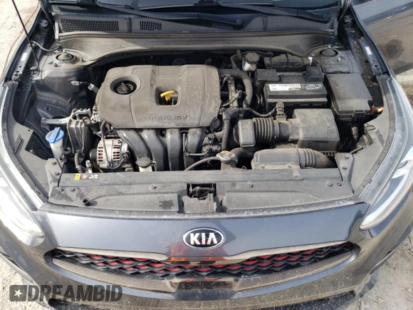 2021 Kia Forte GT-Line with VIN 3KPF34AD7ME340561, listed as a Copart auction lot 58385175 with 79,074 mi miles and Non repairable. Bid and sale history available at DreamBid. Image 11.