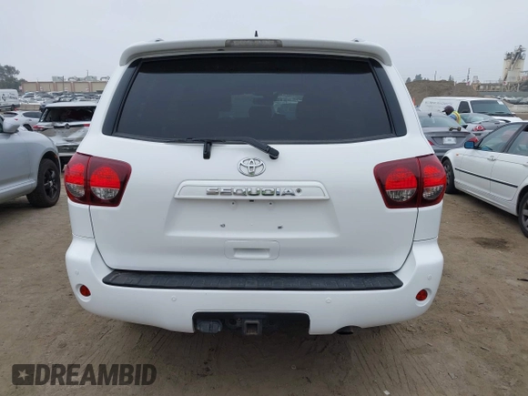 2018 Toyota Sequoia SR5 with VIN 5TDBY5G13JS165133, listed as a IAAI auction lot 42034441 with 121,474 mi miles. Bid and sale history available at carsss.com. Image 16.