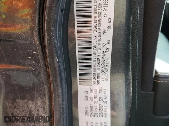 2015 Jeep Cherokee Latitude with VIN 1C4PJMCB8FW714755, listed as a Copart auction lot 51433485 with 174,632 mi miles and Salvage Title. Bid and sale history available at carsss.com. Image 15.
