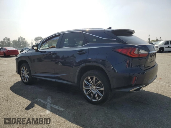2016 Lexus RX 350 with VIN 2T2ZZMCA5GC001066, listed as a Copart auction lot 60964615 with 41,281 mi miles and Salvage title. Bid and sale history available at DreamBid. Image 2.