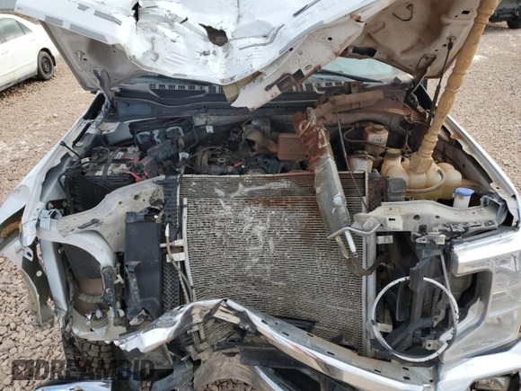 2022 Ford F-350 XL with VIN 1FT8W3B63NEC38908, listed as a Copart auction lot 88760165 with 124,080 mi miles and Salvage title. Bid and sale history available at DreamBid. Image 11.