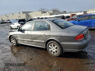2002 Hyundai Sonata with VIN KMHWF25H52A617339, listed as a Copart auction lot 46359015 with 135,828 mi miles and Salvage Title. Bid and sale history available at carsss.com. Image 2.