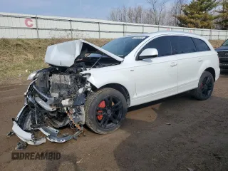 2015 Audi Q7 3.0T Vorsprung Edition with VIN WA1WGCFE2FD022264, listed as a Copart auction lot 52585555 with 151,348 mi miles and Clean Title. Bid and sale history available at carsss.com. Image 1.