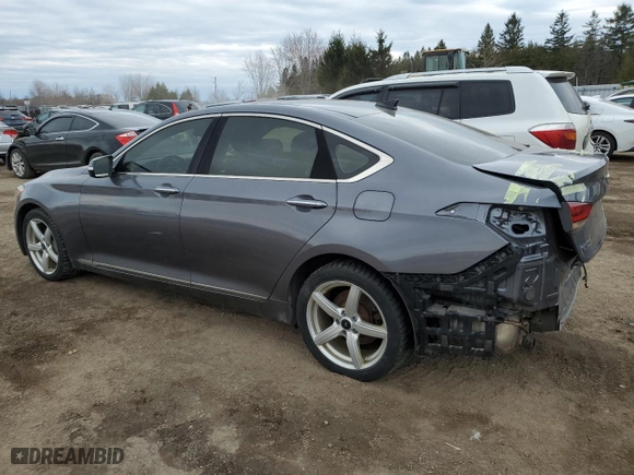 2016 Hyundai Genesis 3.8L with VIN KMHGN4JE3GU151012, listed as a Copart auction lot 49482285 with 232,334 mi miles and Salvage Title. Bid and sale history available at carsss.com. Image 2.
