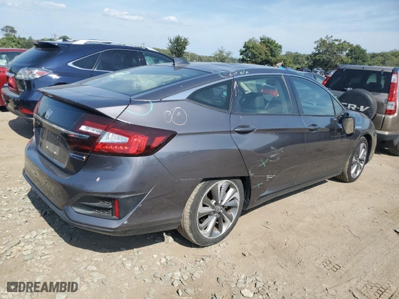 2018 Honda Clarity Plug-In Hybrid with VIN JHMZC5F19JC023724, listed as a Copart auction lot 65978663 with 17,064 mi miles. Bid and sale history available at carsss.com. Image 3.