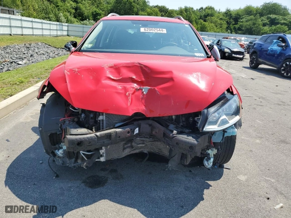 2017 Volkswagen Golf Alltrack S with VIN 3VWH17AU4HM533632, listed as a Copart auction lot 62002544 with 22,196 mi miles and Salvage Title. Bid and sale history available at carsss.com. Image 5.