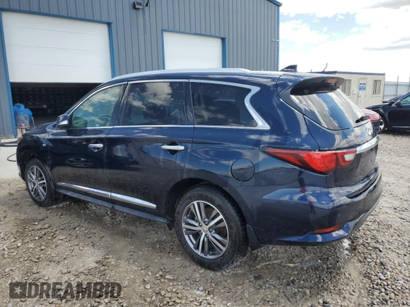 2019 Infiniti QX60 Luxe with VIN 5N1DL0MN0KC569460, listed as a Copart auction lot 57144395 with 89,957 mi miles and Clean title. Bid and sale history available at DreamBid. Image 2.